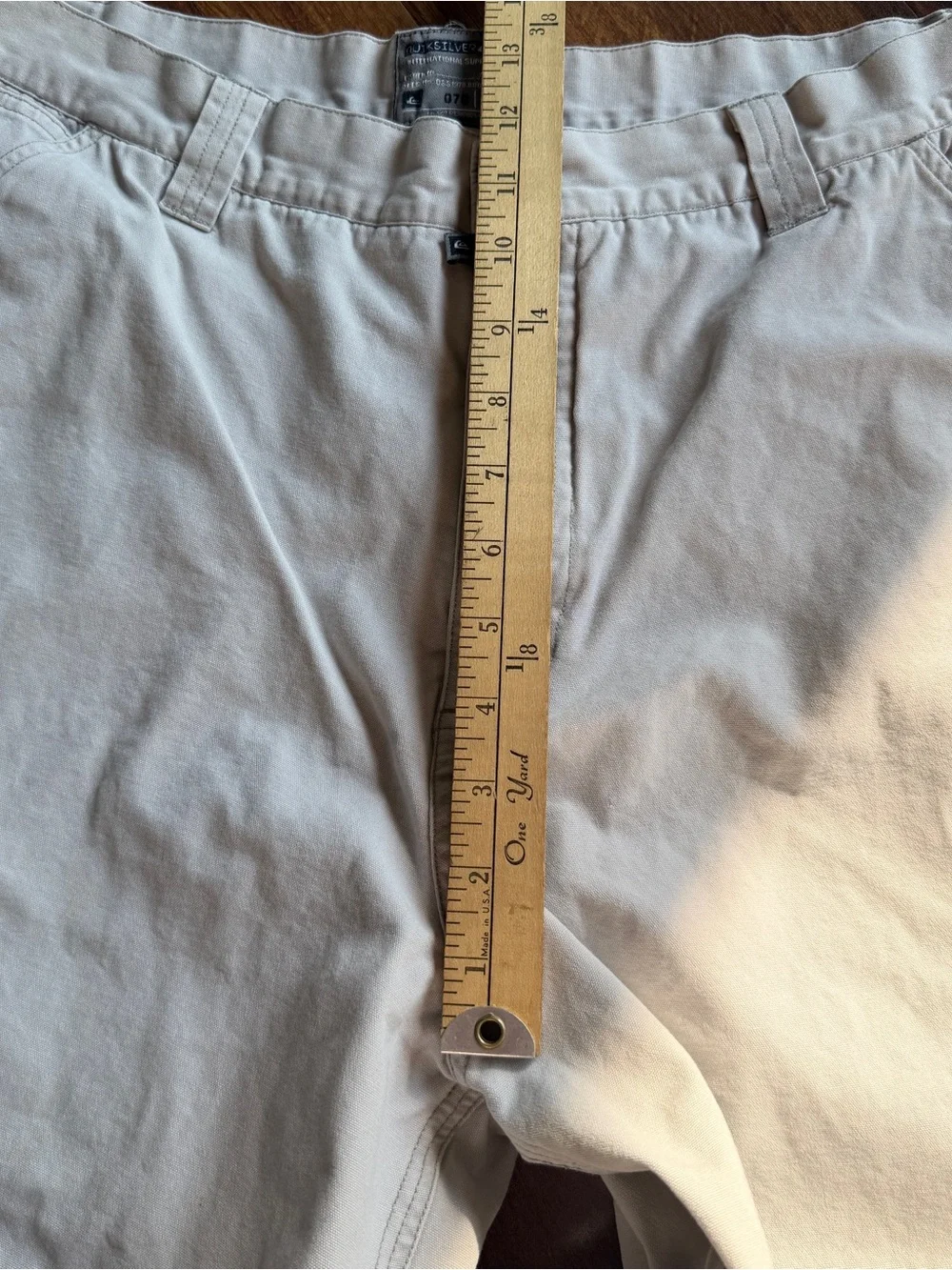 Y2K Quiksilver Khaki Carpenter Shorts Men’s 38 Surfer